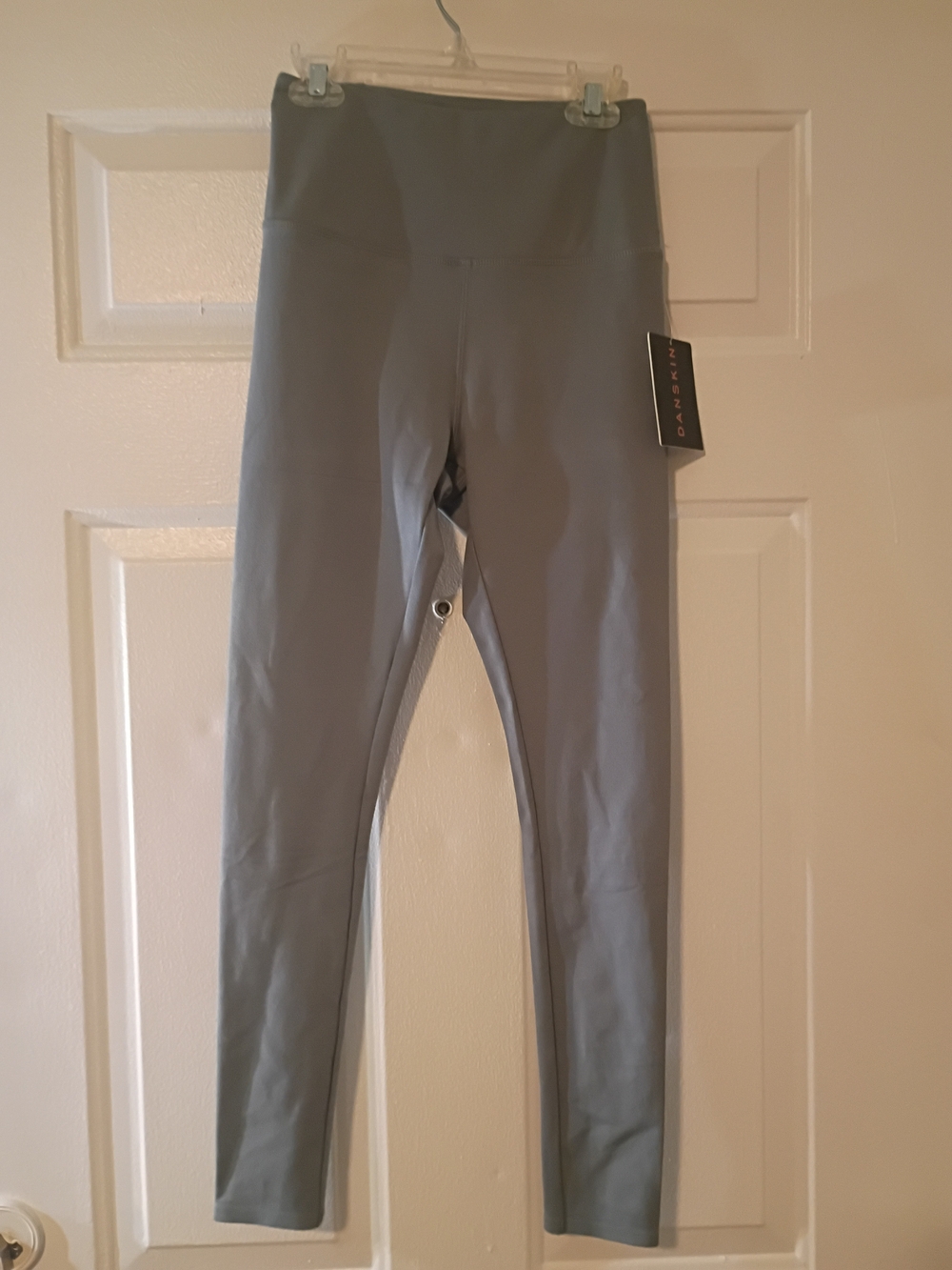 Danskin High-Waist Light Gray Leggings